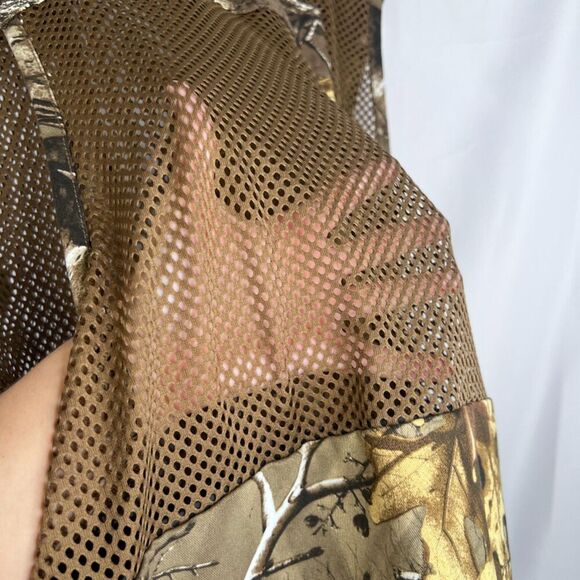 RedHead RealTree Camo Mesh Back Game Pocket Zip Up Hunting Fishing Vest Size 2XL - Picture 10 of 15